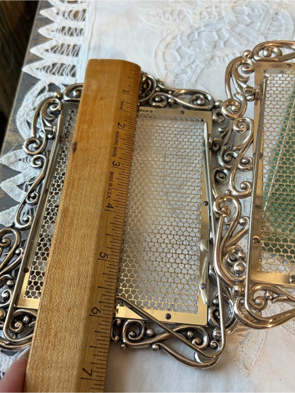 Brighton silver mesh small picture frame